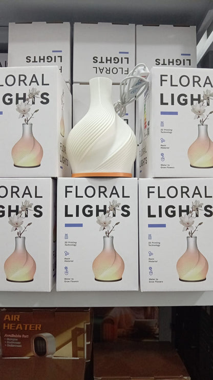 3D Printed Art Vase Lamp