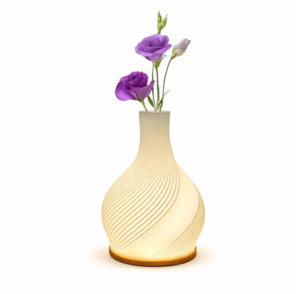 3D Printed Art Vase Lamp