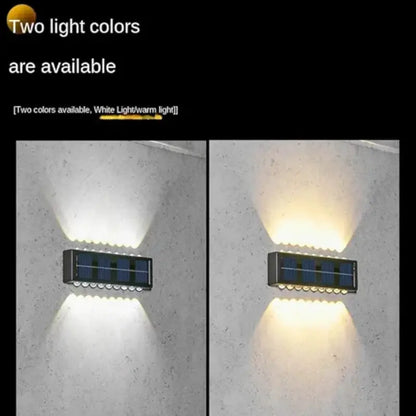 2x Appliques Murales 12 LED Extérieures Modernes