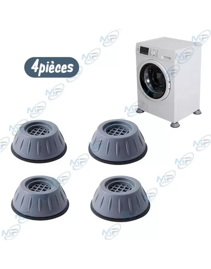 Patins anti-vibrations pour machine à laver