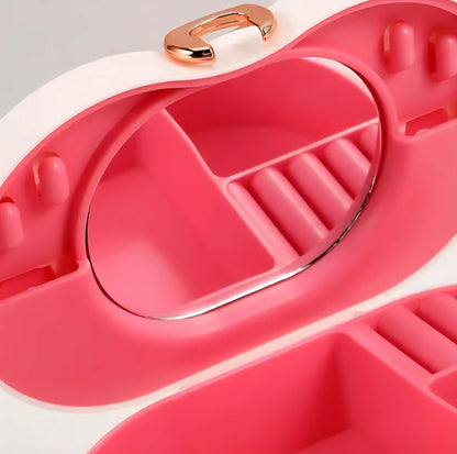 Boîte à Bijoux Nomade "Nœud Élégant"