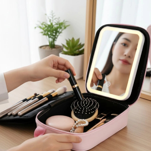 trousse de maquillage de voyage portable