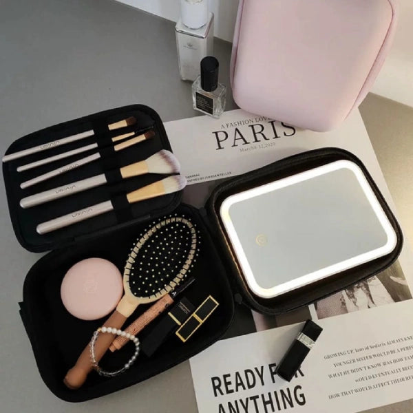 trousse de maquillage de voyage portable
